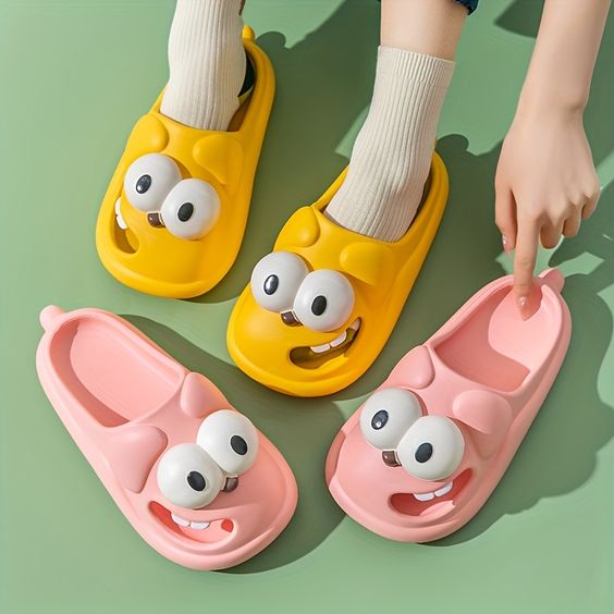 Chinelo Big Eyes Dog Slippers Loja Dropplus | Oficial