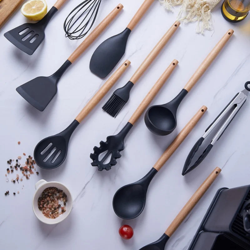 Kit Utensílios para cozinha Luxo 19pcs Dropplus