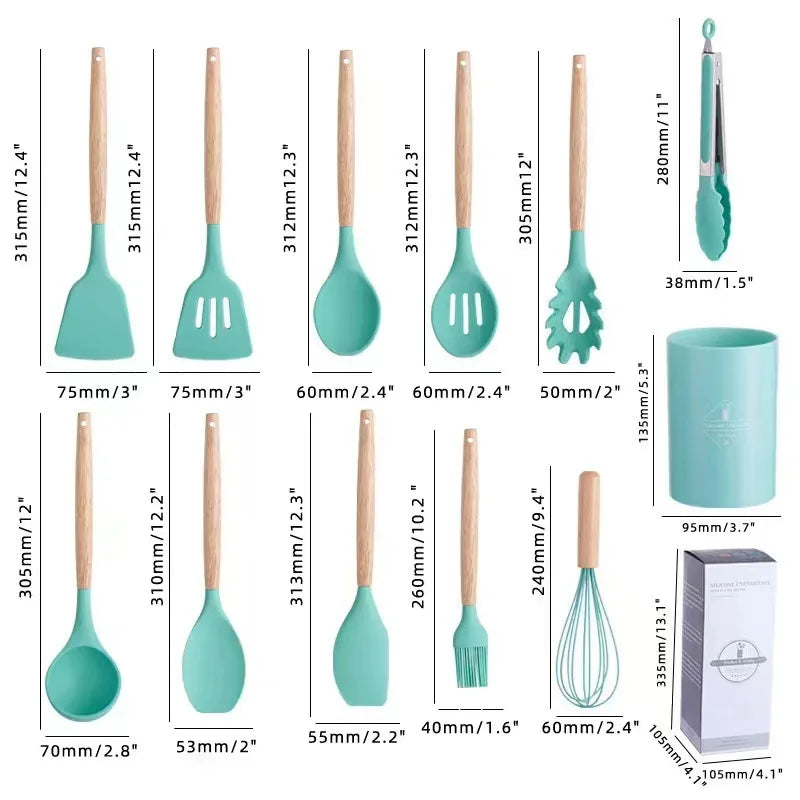 Kit Utensilios para cozinha 12pcs - MasterChef Dropplus