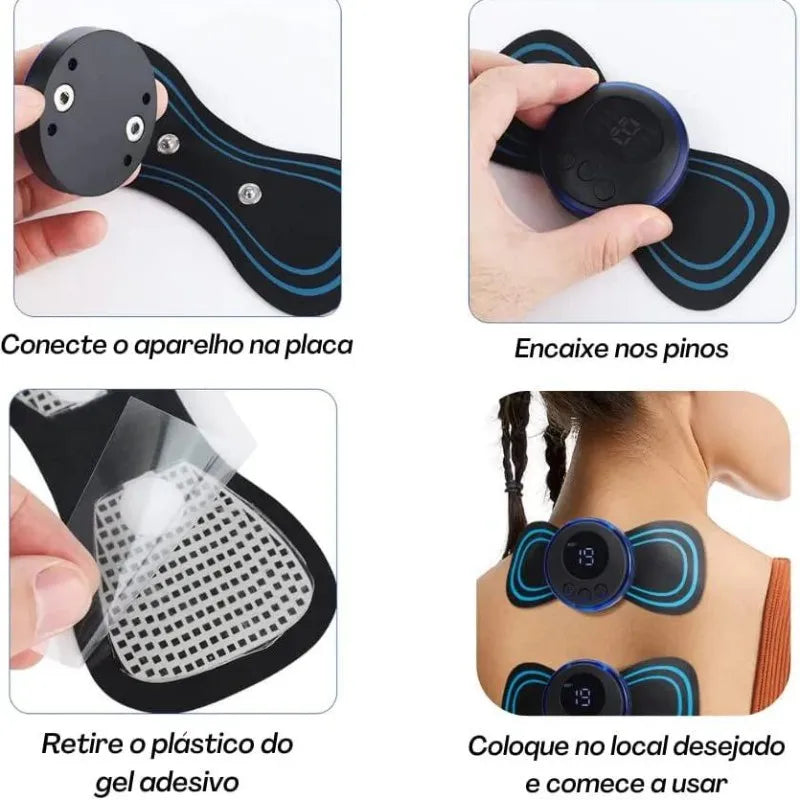 Mini Massageador Ortopédico Portátil Dropplus